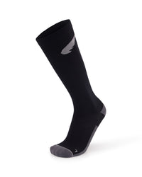Compression Race Socks | Black/Silver