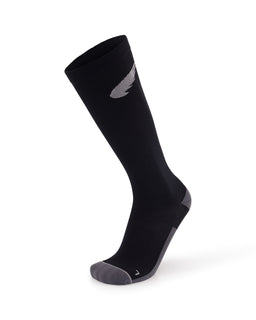 Compression Race Socks | Black/Silver