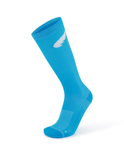 Compression Race Socks | Blue/White