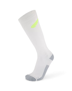 Compression Race Socks | White/Yellow